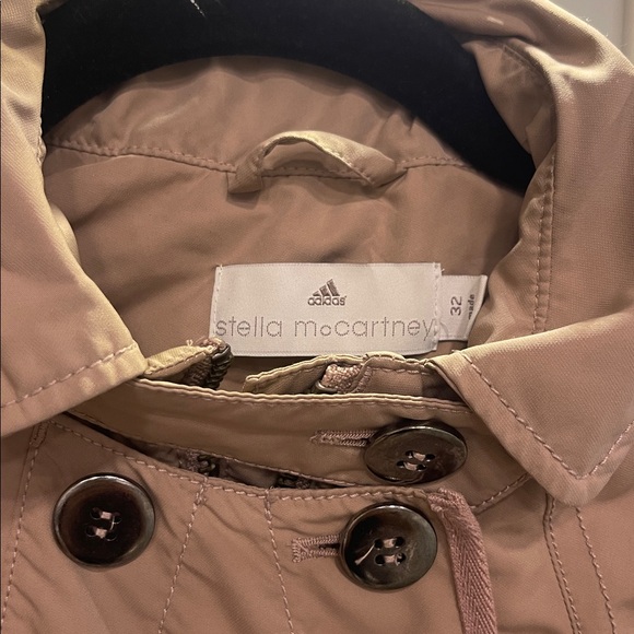 STELLA McCartney for Adidas Mauve Fitted Trench Style Jacket - Picture 2 of 8